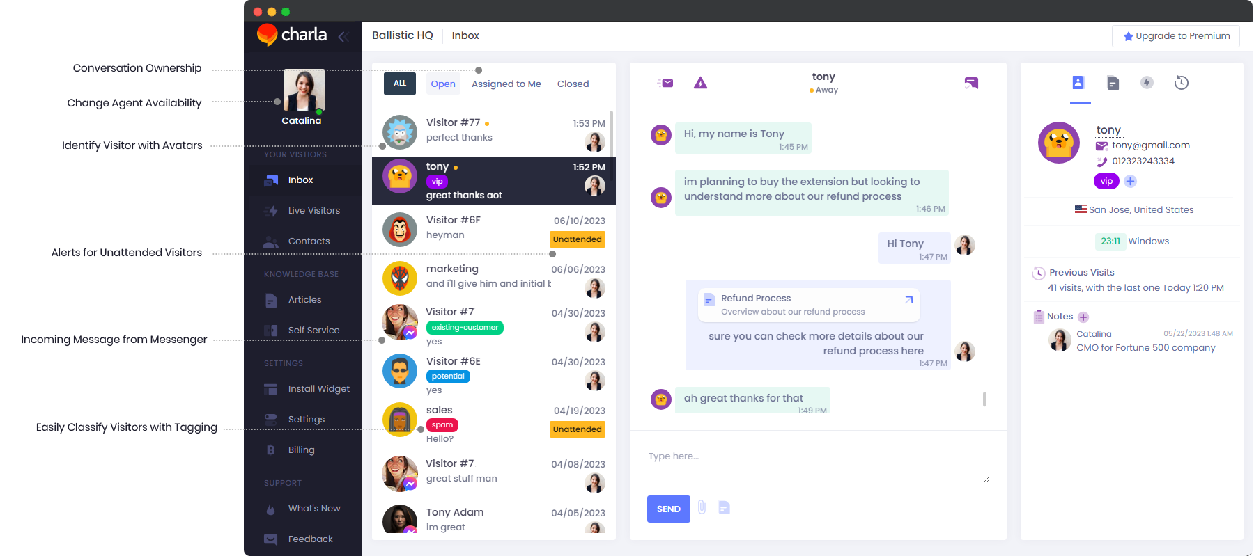Agetn Dashboard
