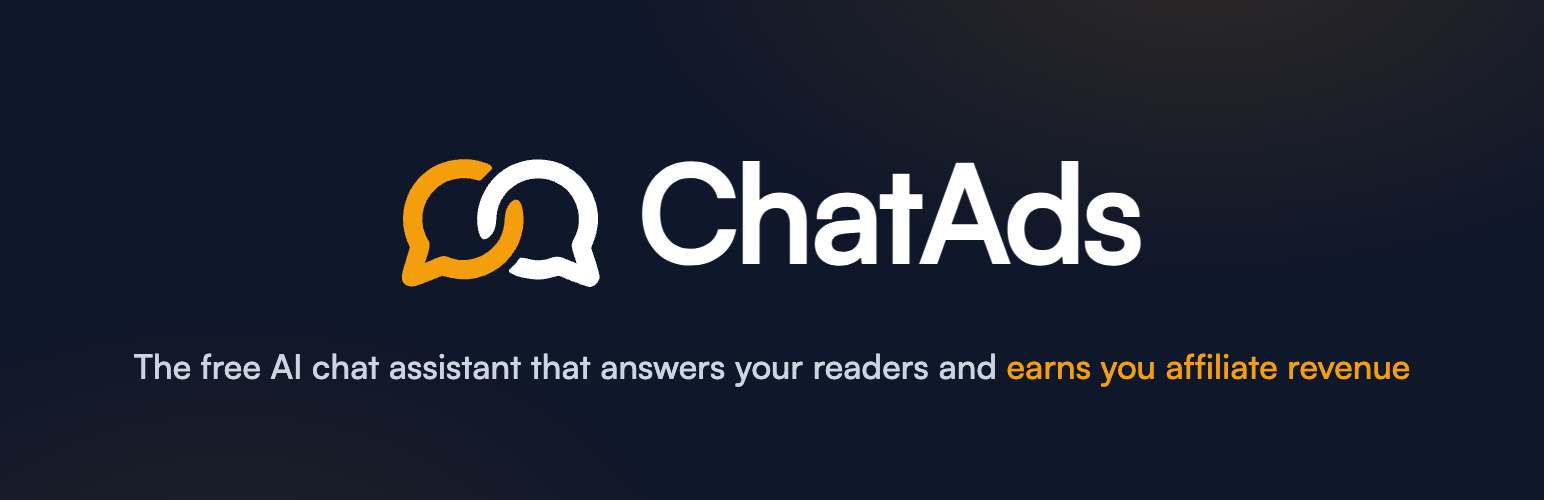 ChatAds – Affiliate AI Chatbot for Blogs