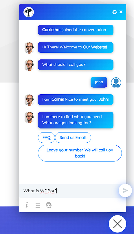 AI ChatBot for WordPress &#8211; WPBot