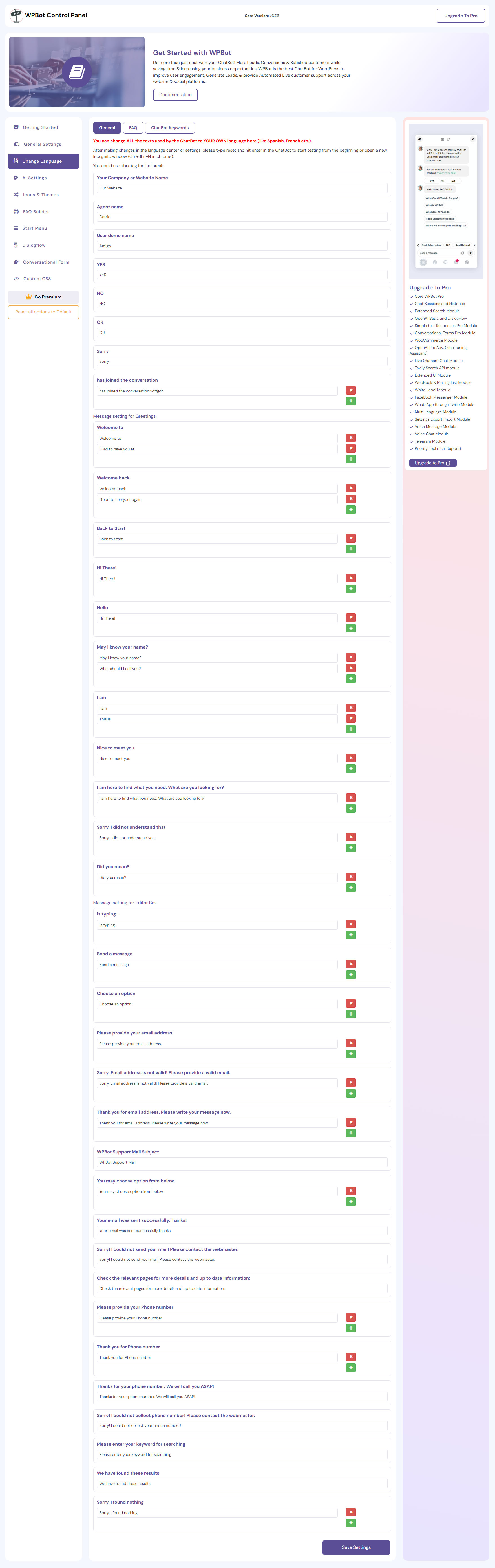 AI ChatBot for WordPress – WPBot