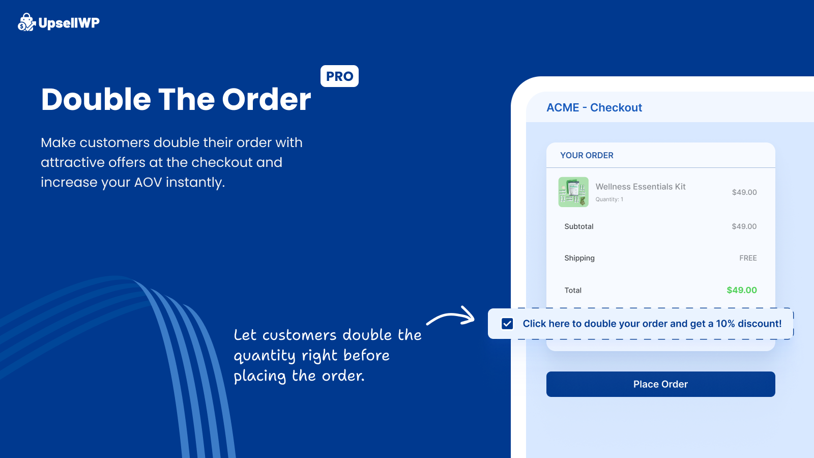 Double the Order (PRO)