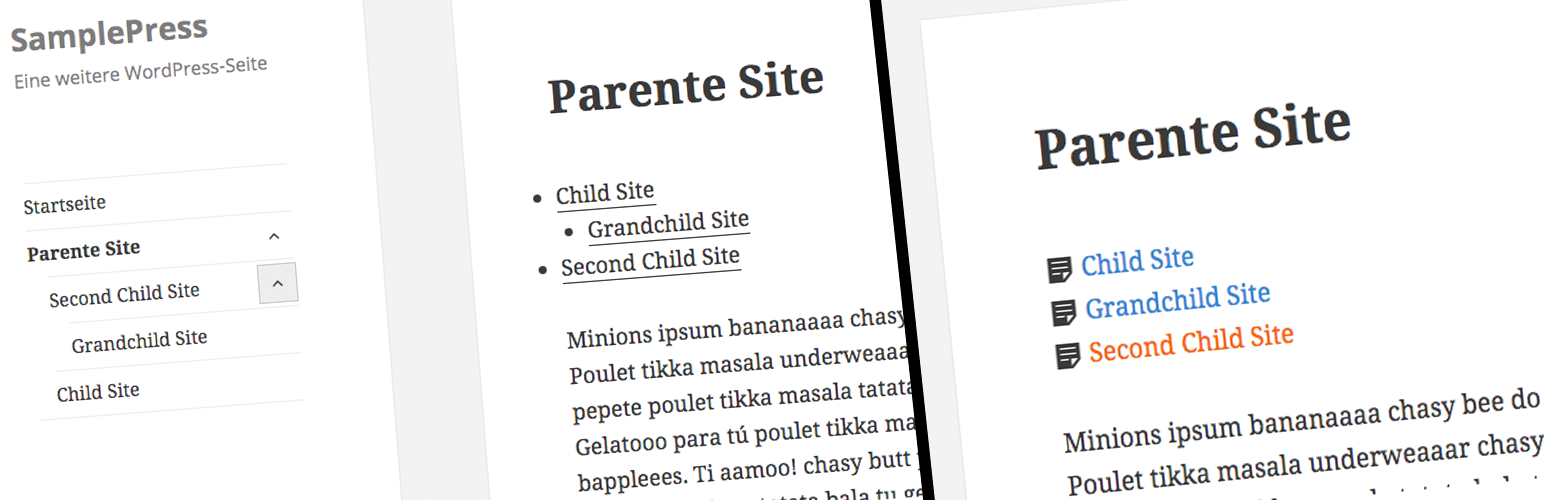 Child Page Tree