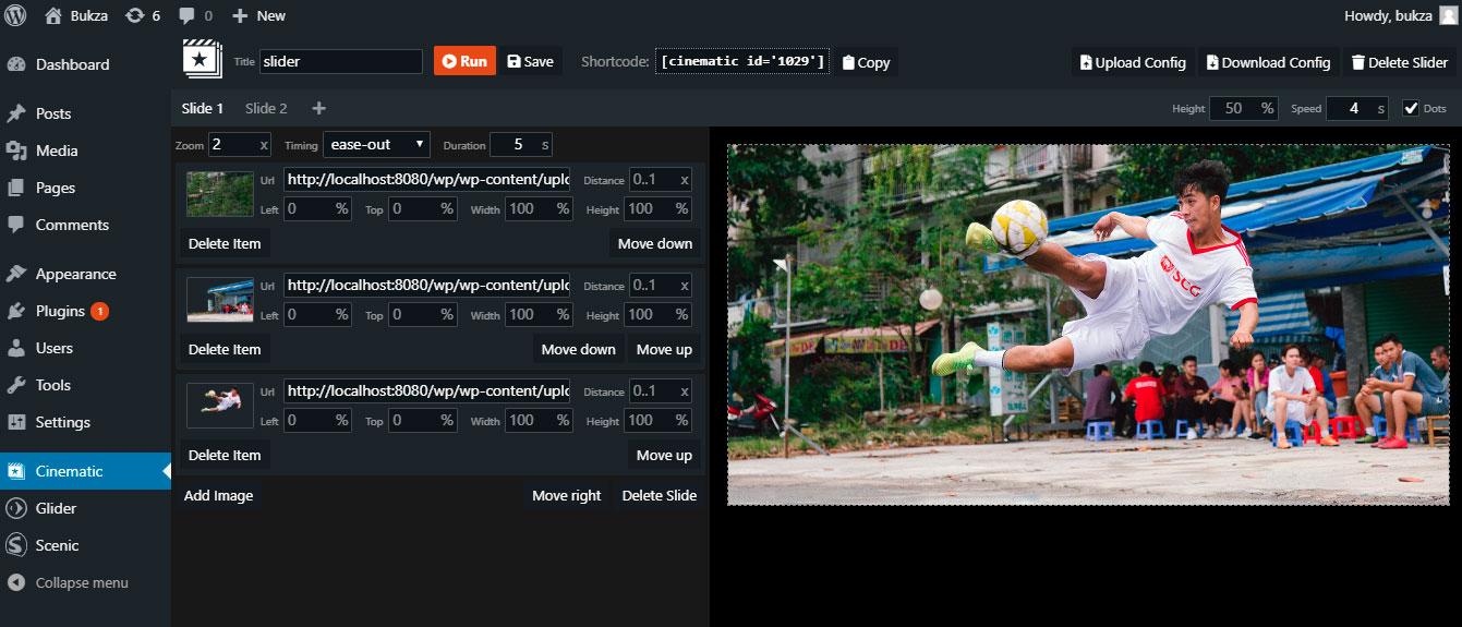 Slider Constructor - Allows you to construct your own slider.