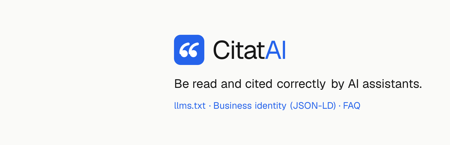 WordPress 外掛 CitatAI 的封面圖片