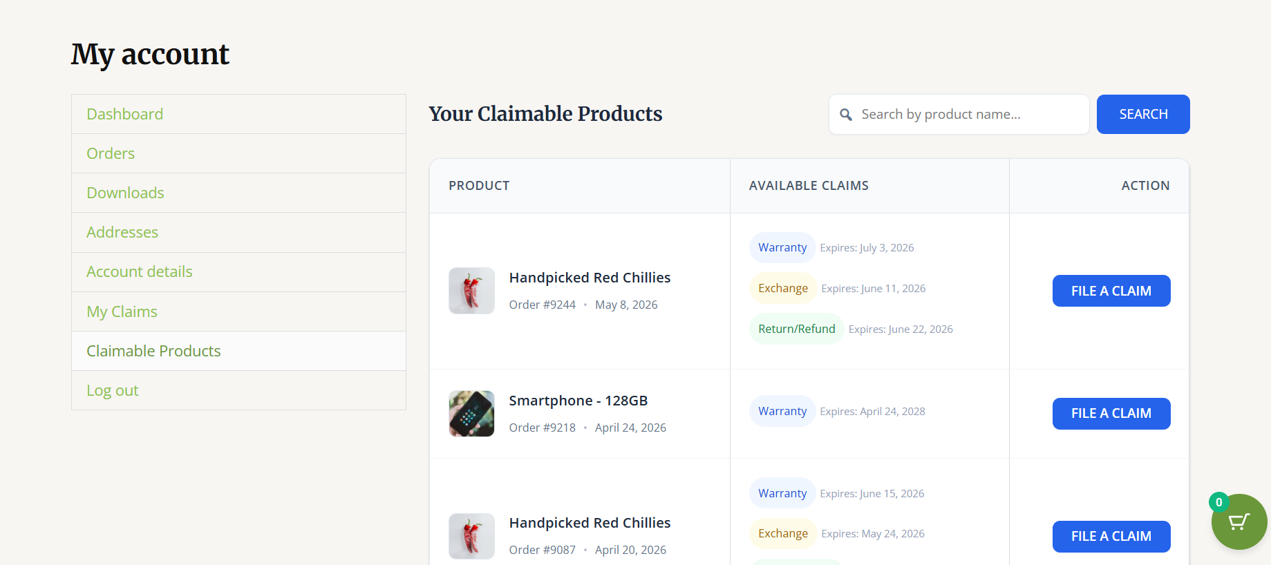ClaimPress – Warranty, Return, Refund &amp; Exchange for WooCommerce