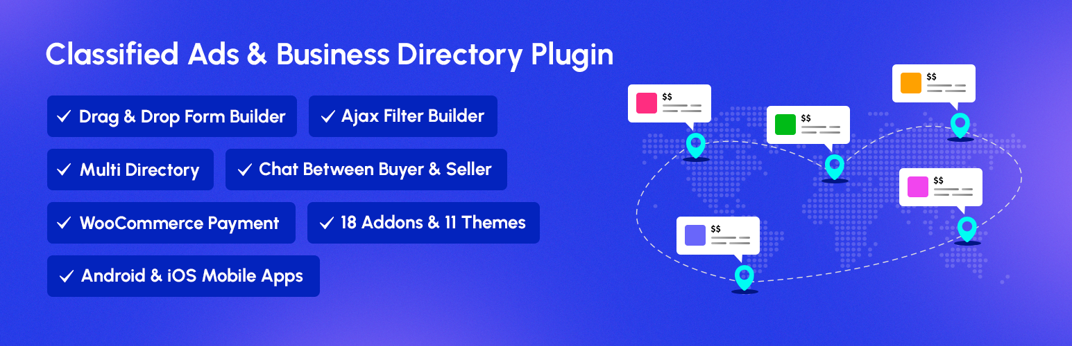 Classified Listing – Classified ads &amp; Business Directory Plugin 