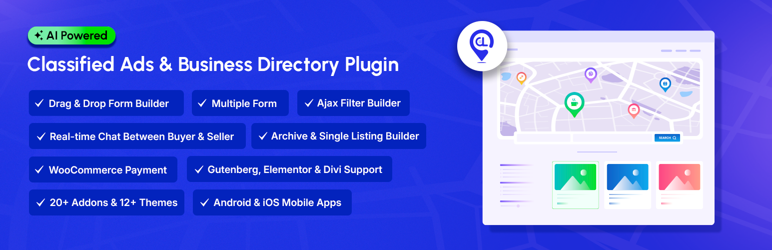 Classified Listing – Classified ads & Business Directory Plugin