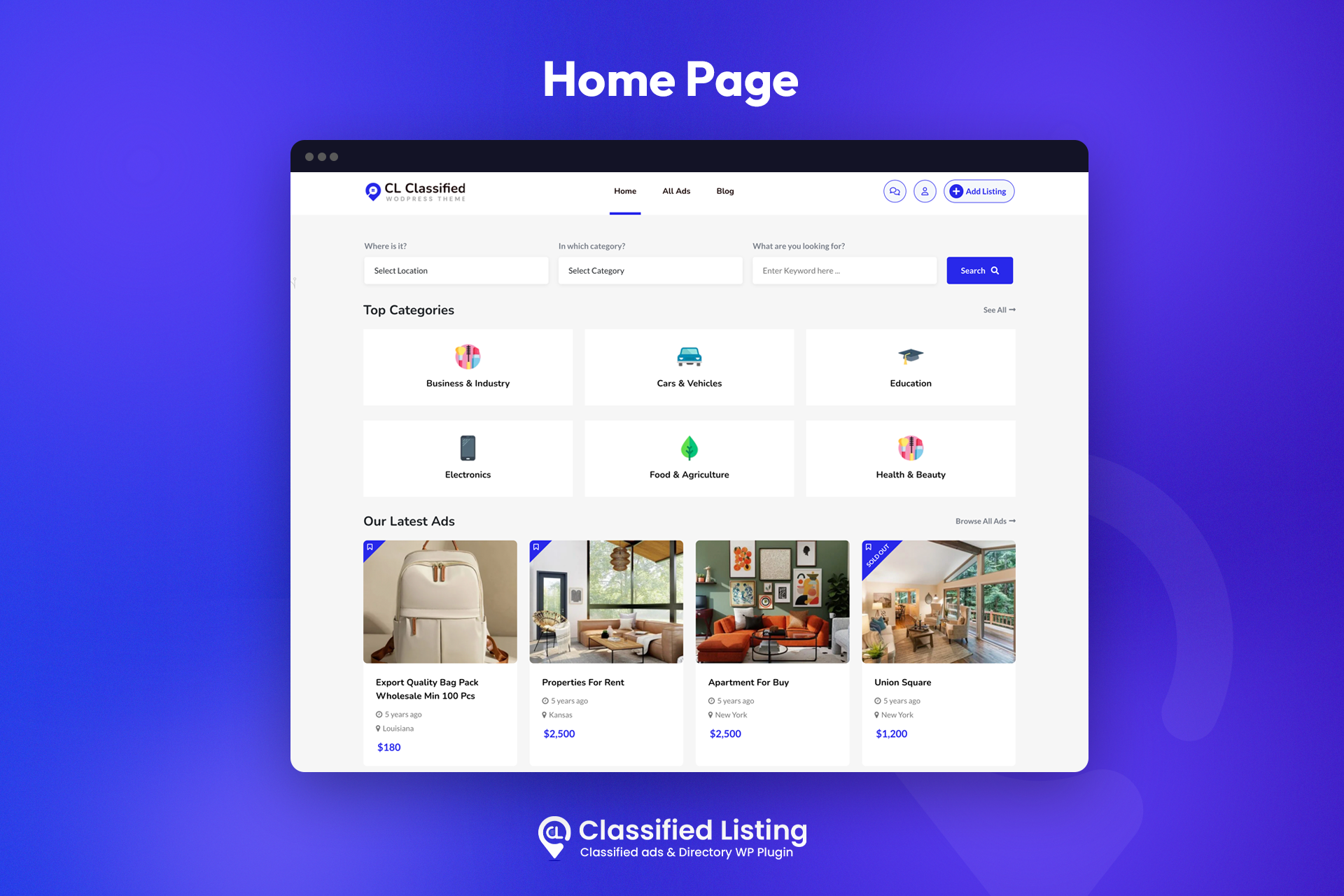 Home Page