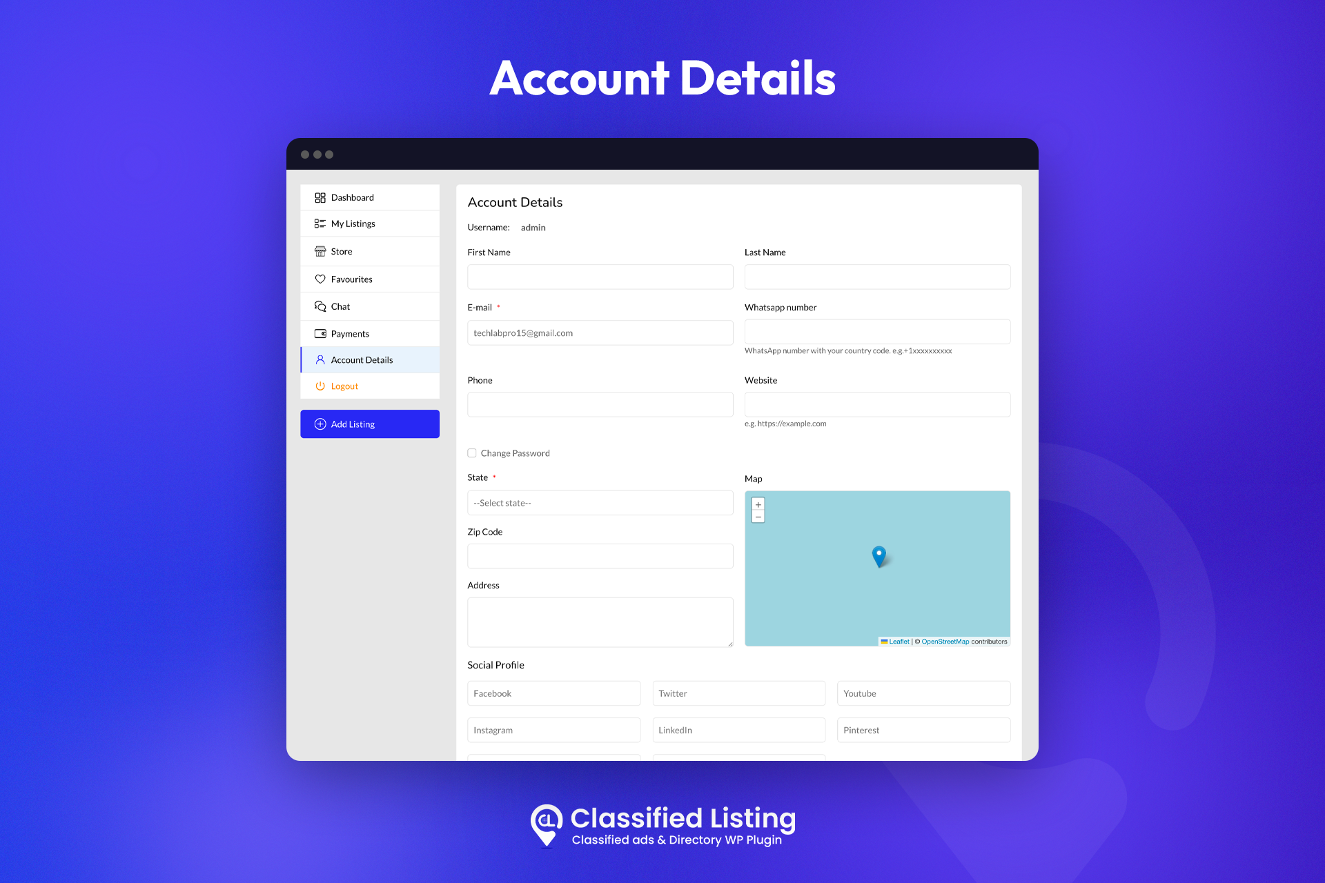 Account Details
