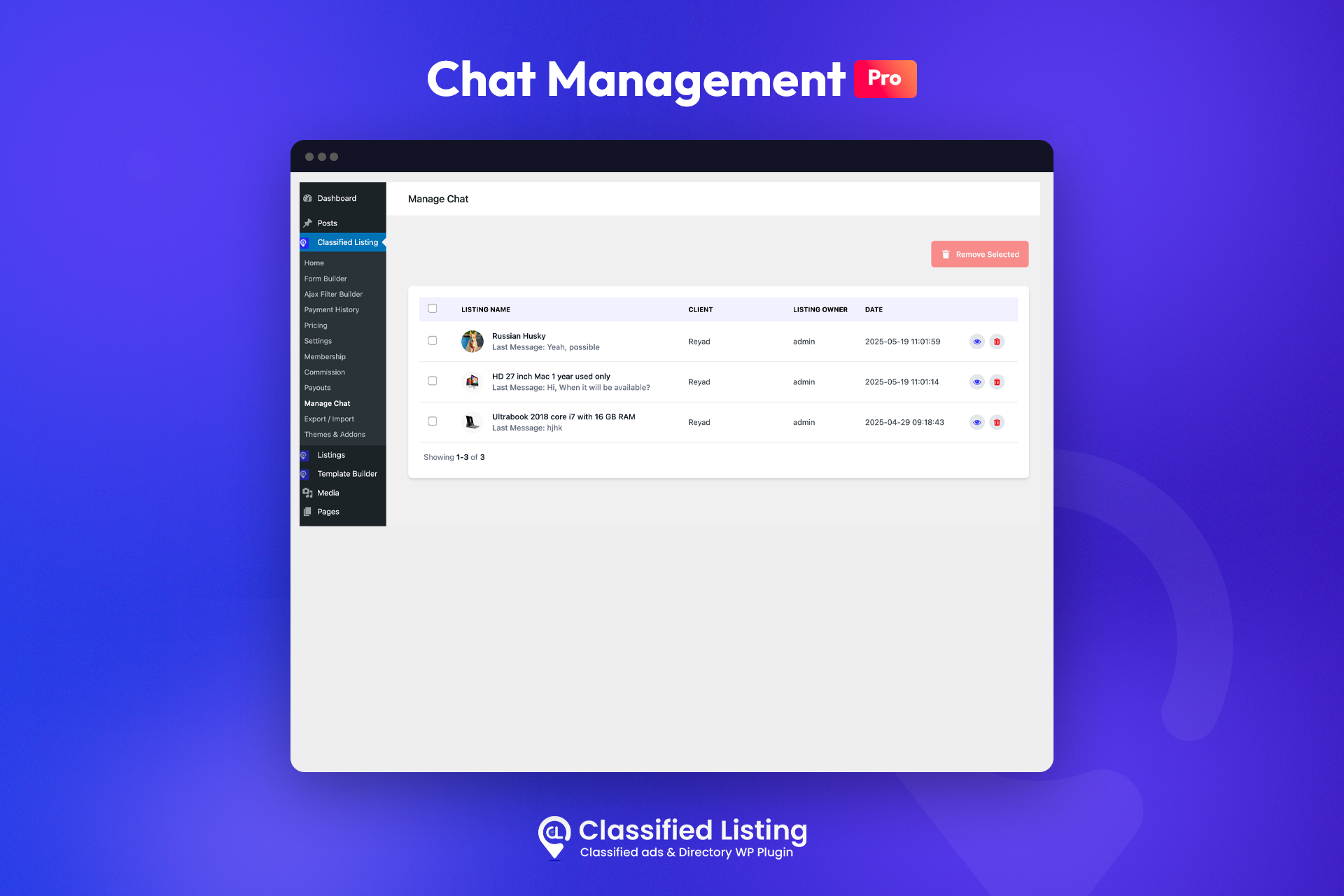 Chat Management