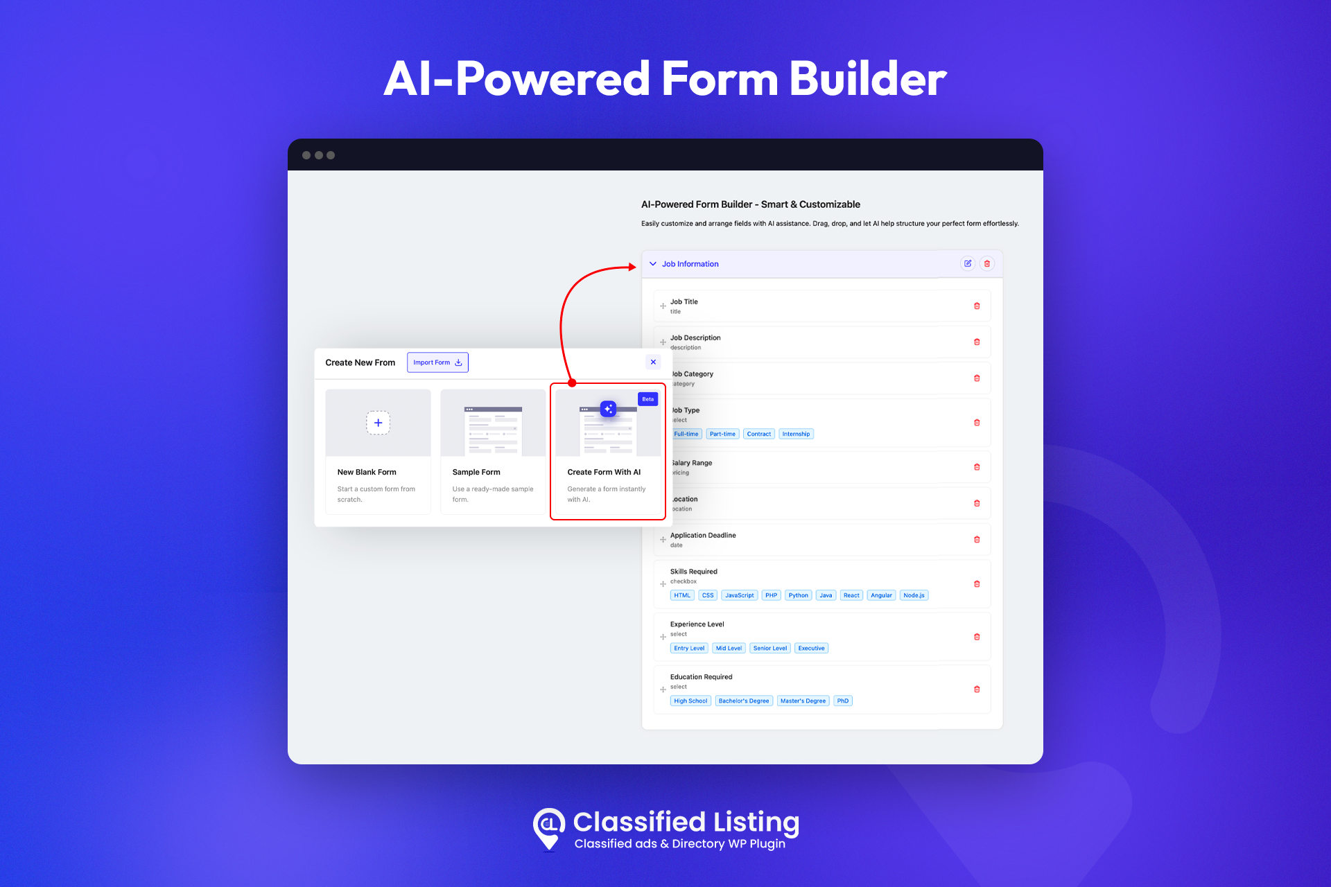 AI-Powered Form Builder
