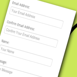 Contact Form Clean and Simple