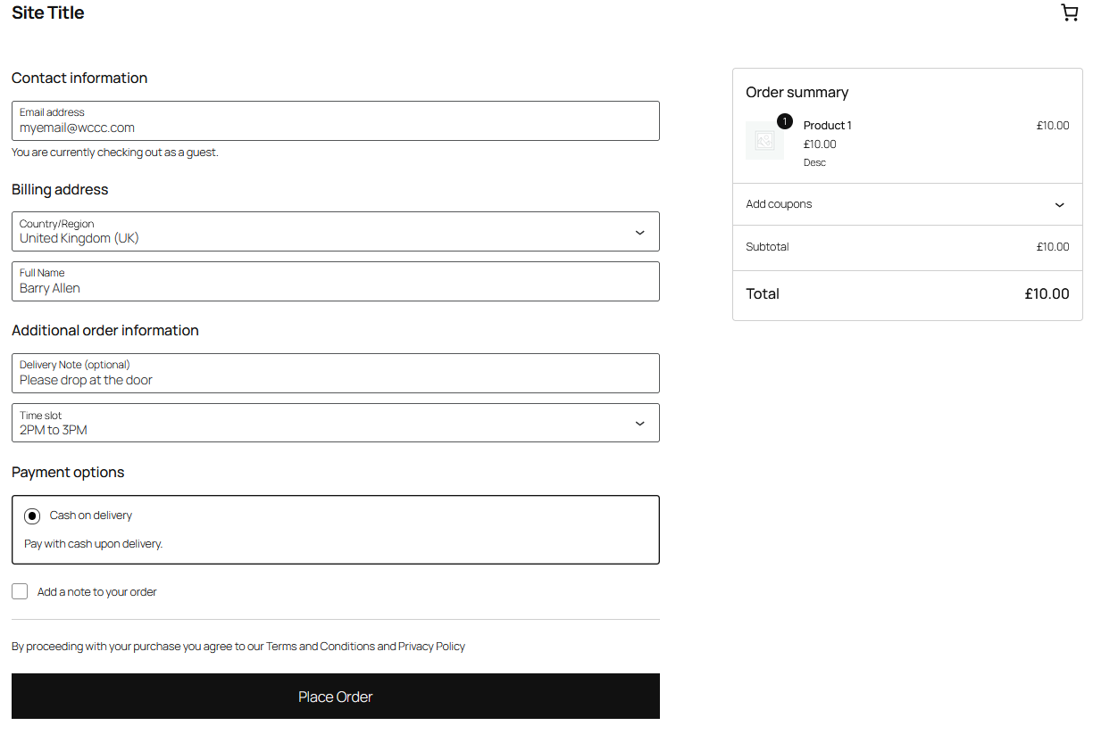Create a cleaner WooCommerce Block Checkout with only the fields your store needs.