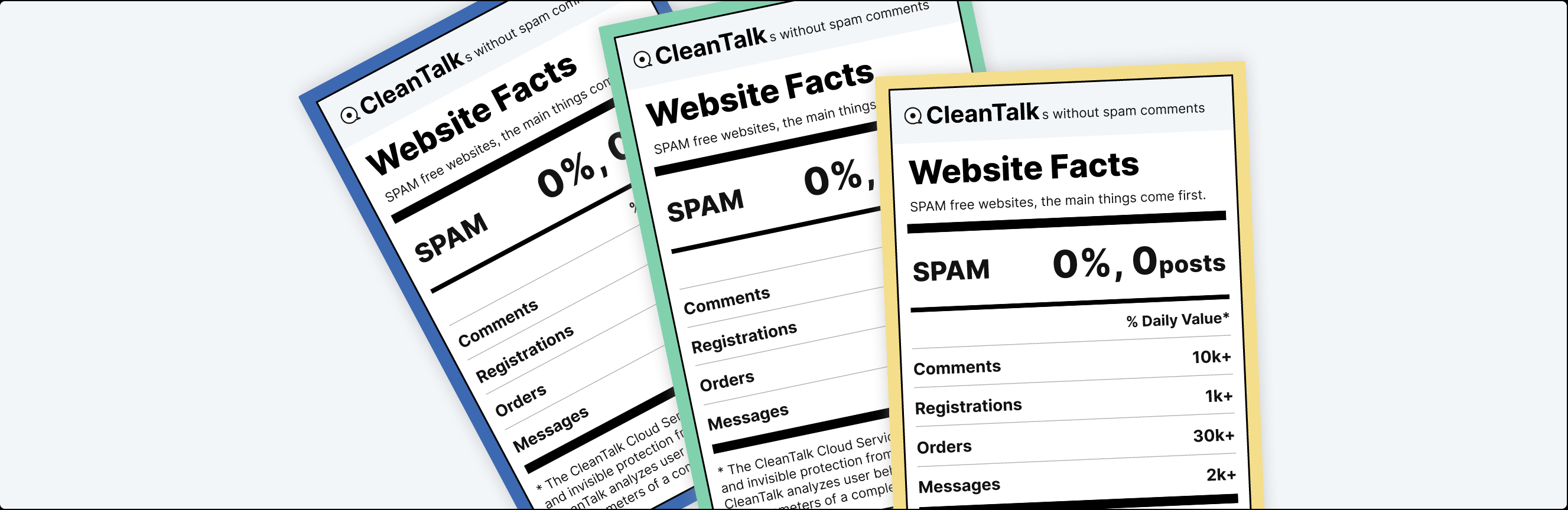 Product image for Spam protection, AntiSpam, FireWall by CleanTalk.