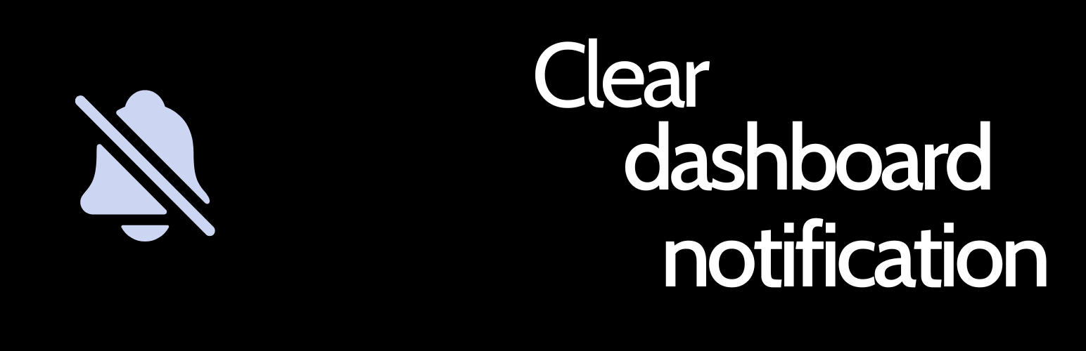 Clear Dashboard Notifications