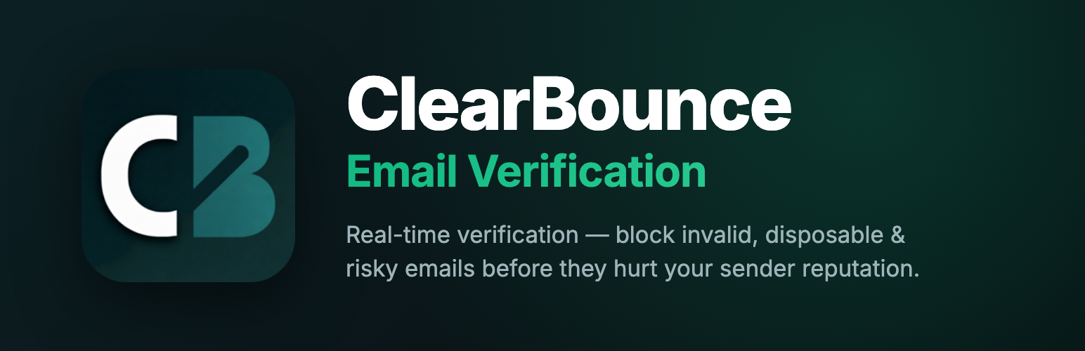 ClearBounce Email Verification