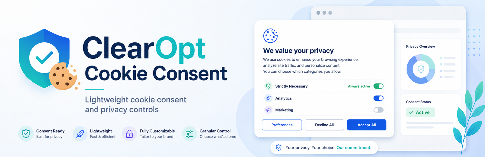 ClearOpt Cookie Consent