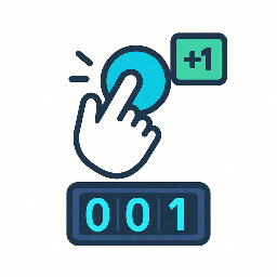 SSP Click Counter Icon