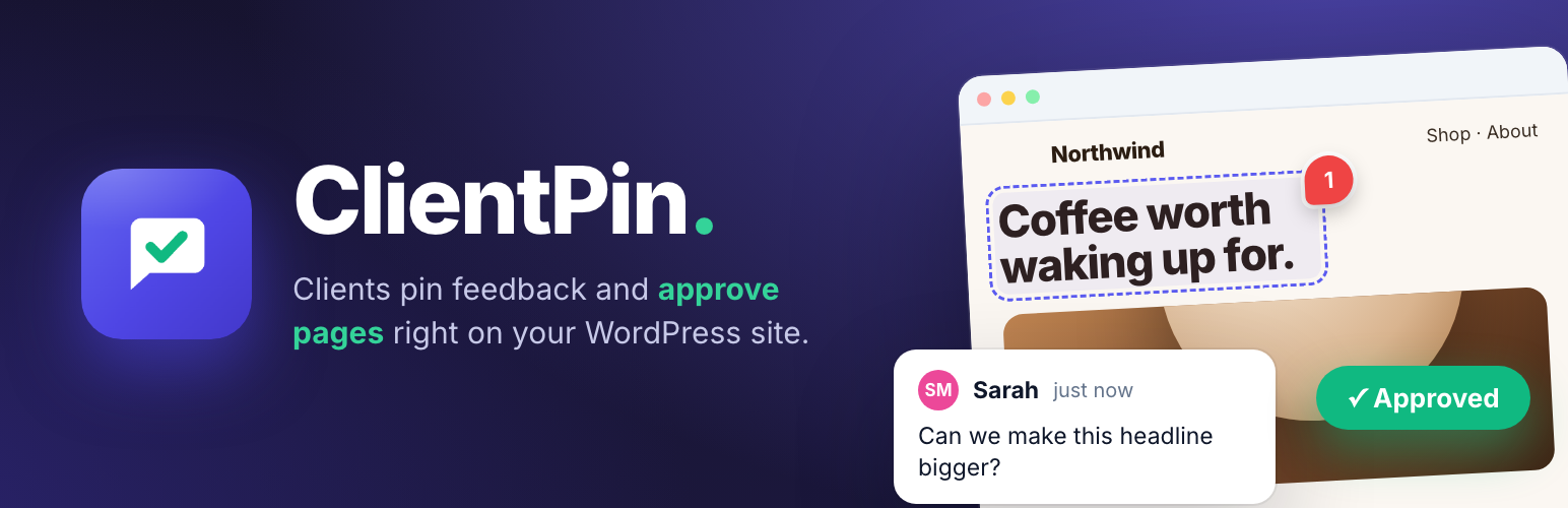 ClientPin – Pin Client Feedback & Get Page Approval preview