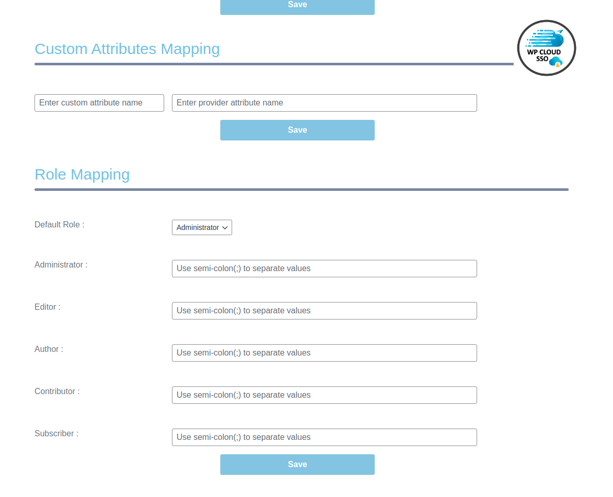 Setup WordPress Role mappings based on Group membership