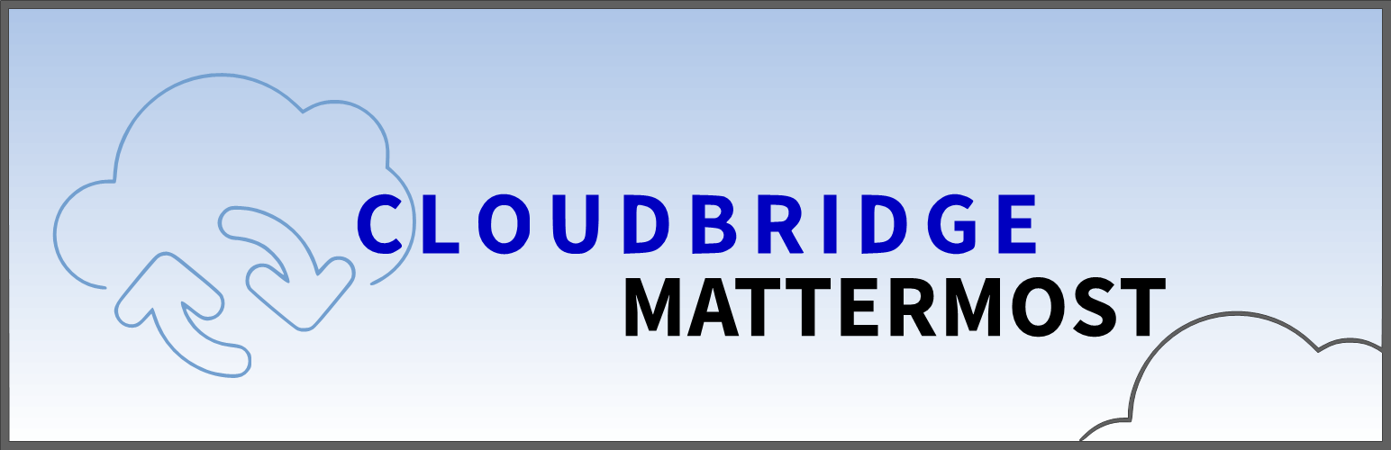WordPress 外掛 Cloudbridge Mattermost 的封面圖片。
