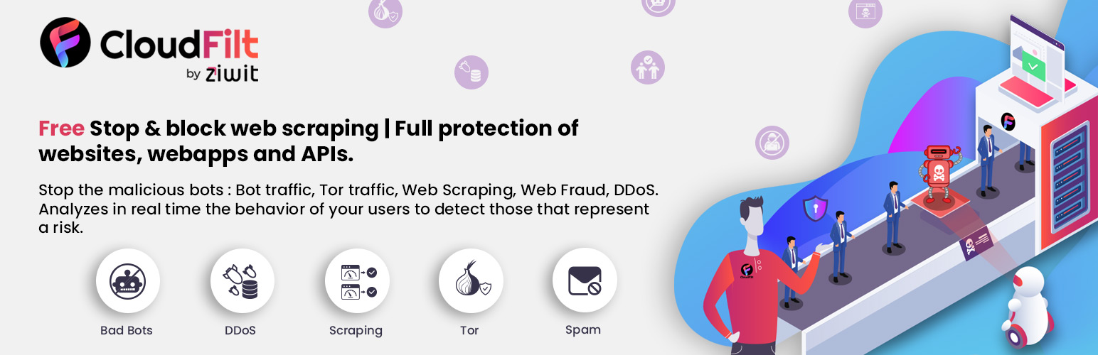 CloudFilt Bot & Spam Protection