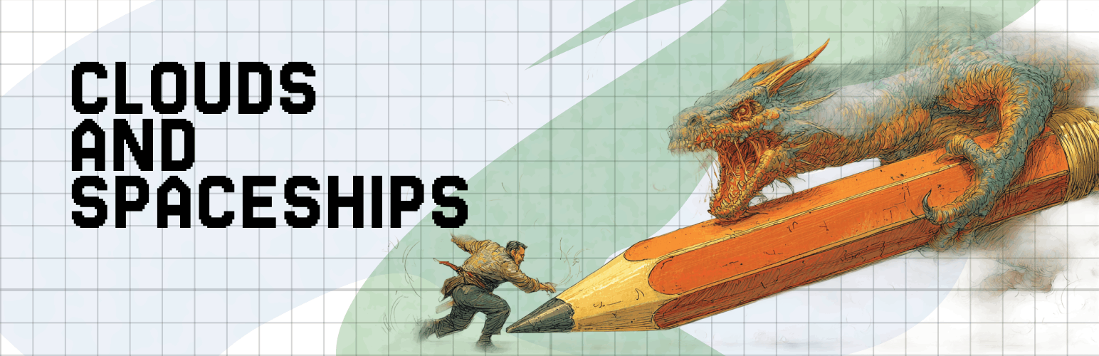 WordPress 外掛 Clouds and Spaceships 的封面圖片