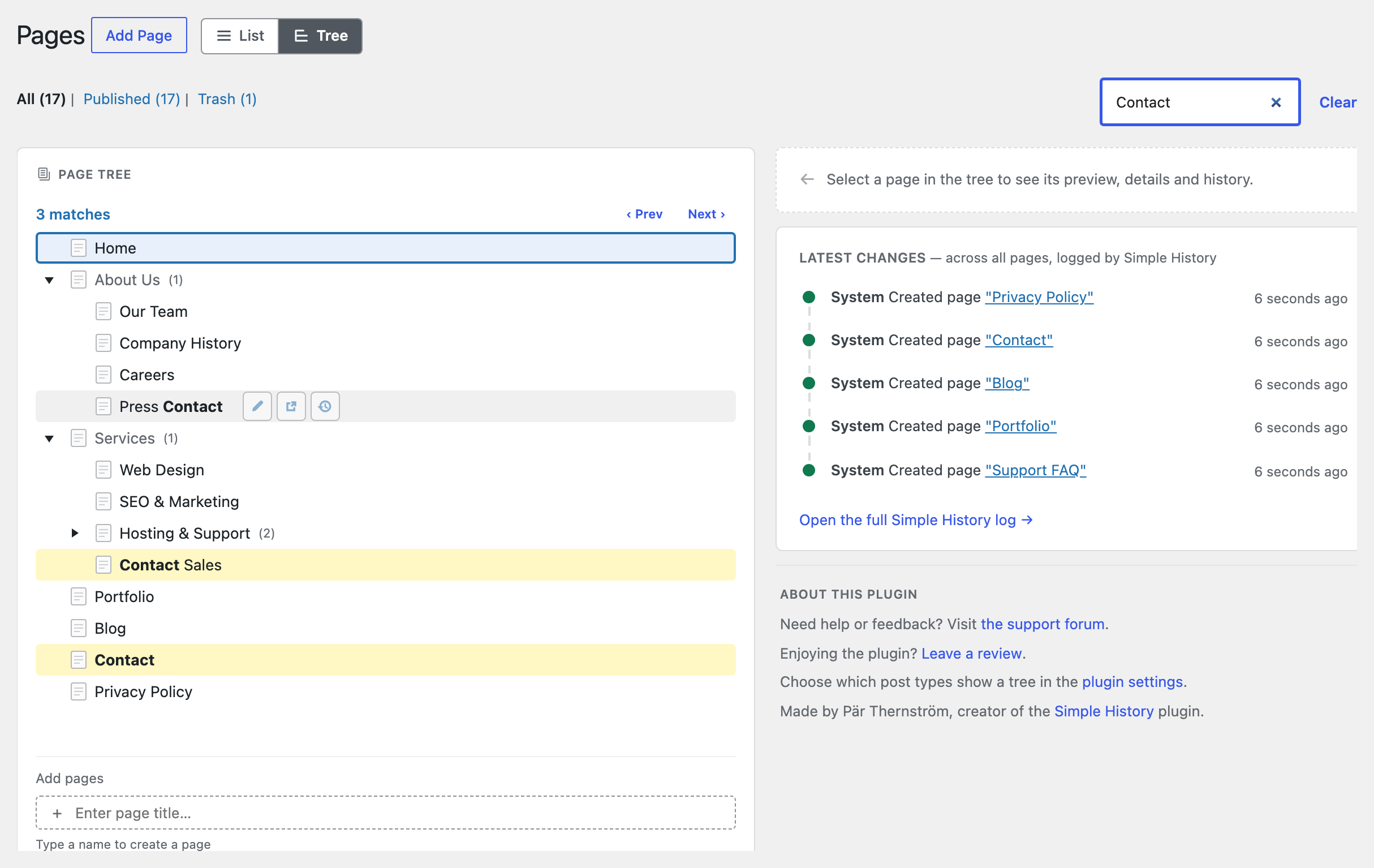 Find any page instantly with built-in search.