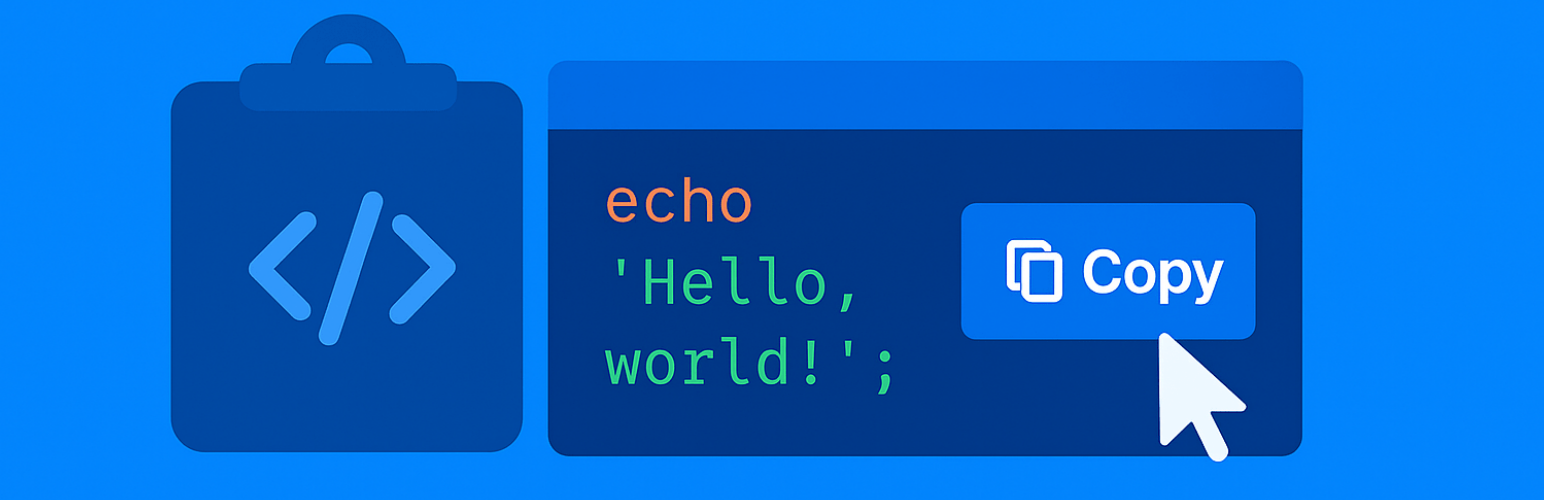 Code Block Copy Button
