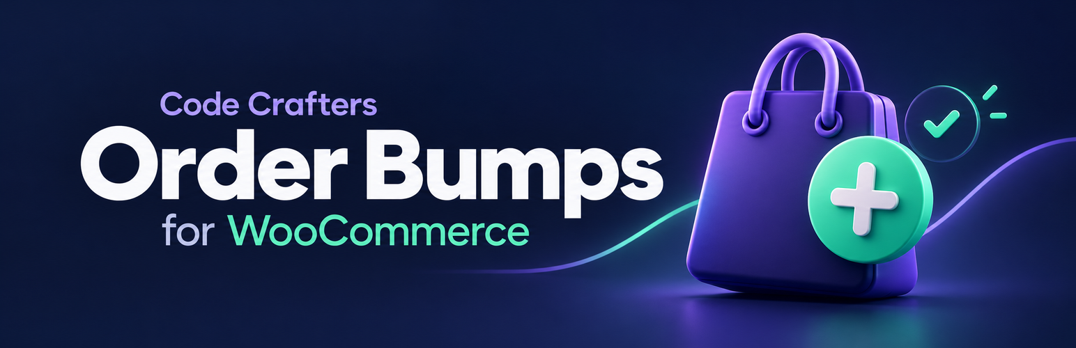 WordPress 外掛 Code Crafters Order Bumps for WooCommerce 的封面圖片