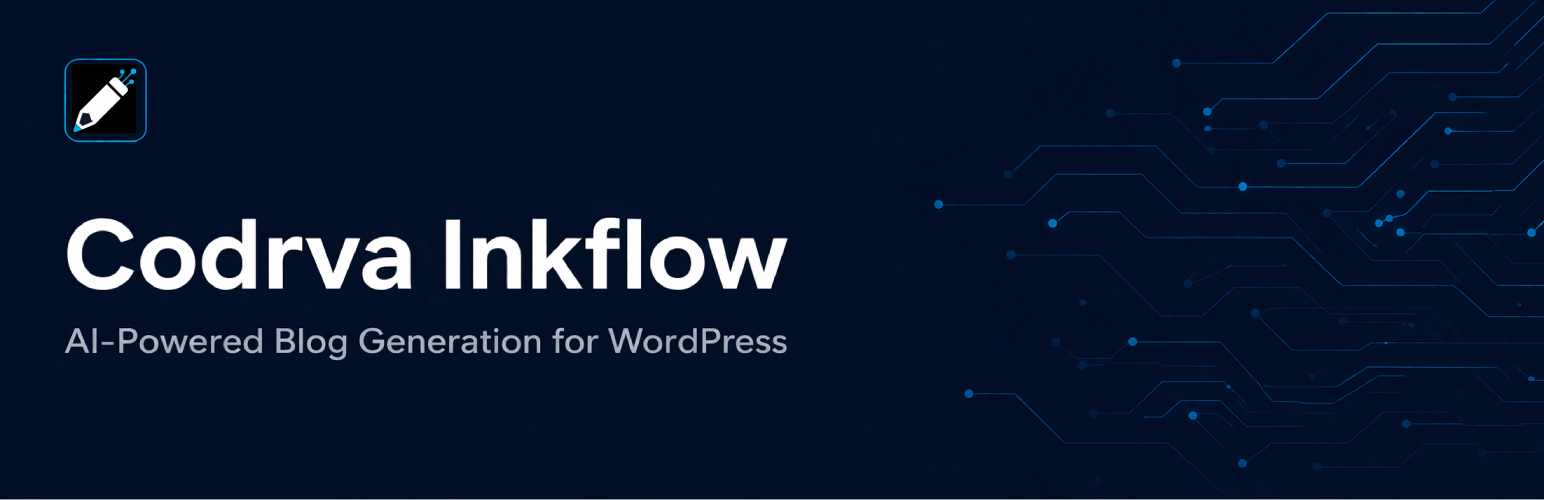 WordPress 外掛 Codrva Inkflow 的封面圖片