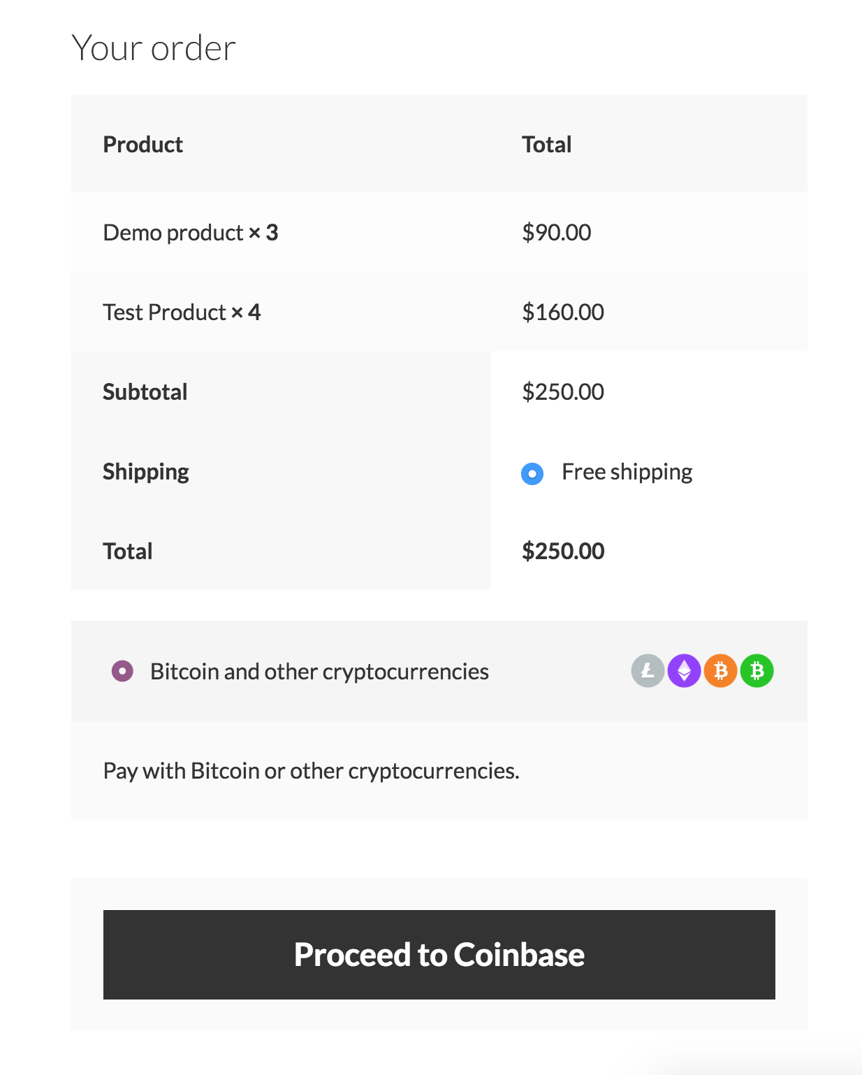 Coinbase Commerce Payment Gateway For Woocommerce Word!   press Plugin - 