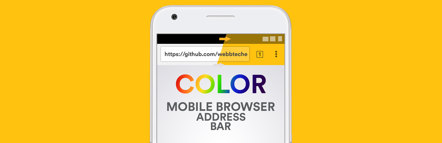 Color Mobile Browser Address Bar