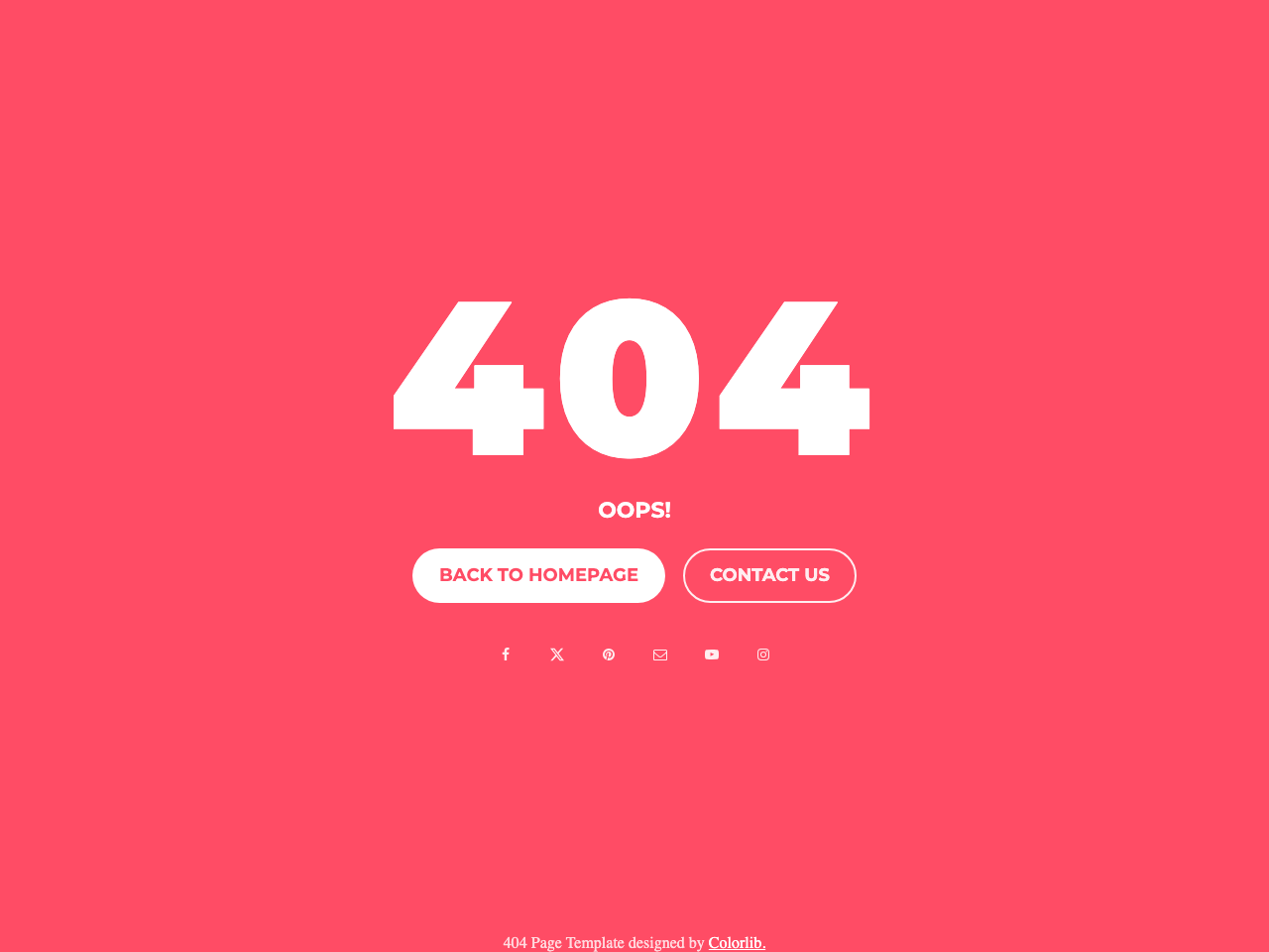 Pick from 20 ready-made 404 designs. Thumbnails are shown right in the Customizer, and the preview updates the moment you choose one.