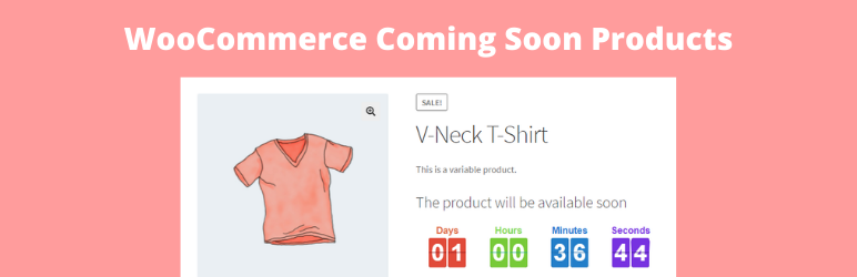 Coming Soon Products for WooCommerce | Coming Soon Badge | Coming soon Countdown