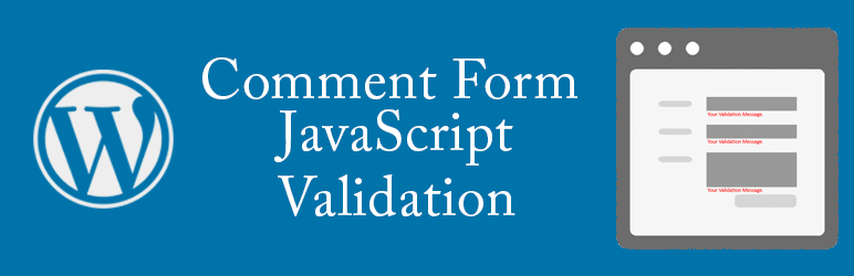 Comment Form Js Validation
