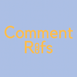 CommentRefs logo