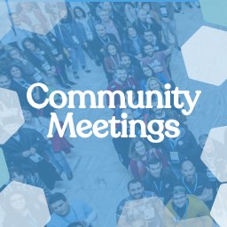 Community meetings logo