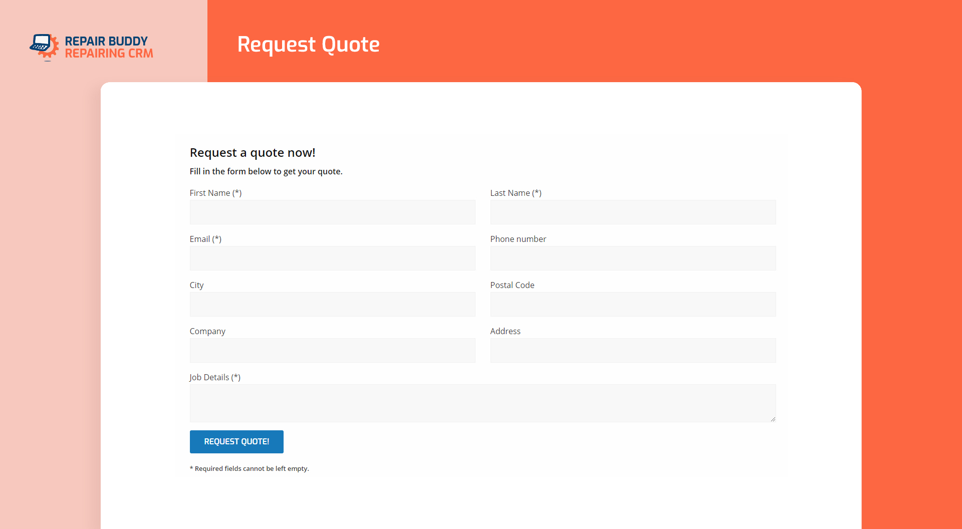 CRM WordPress Plugin – RepairBuddy