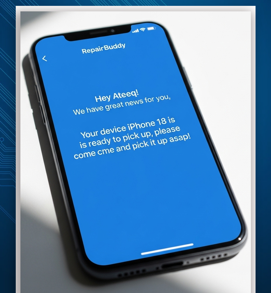 Send SMS notifications to customers