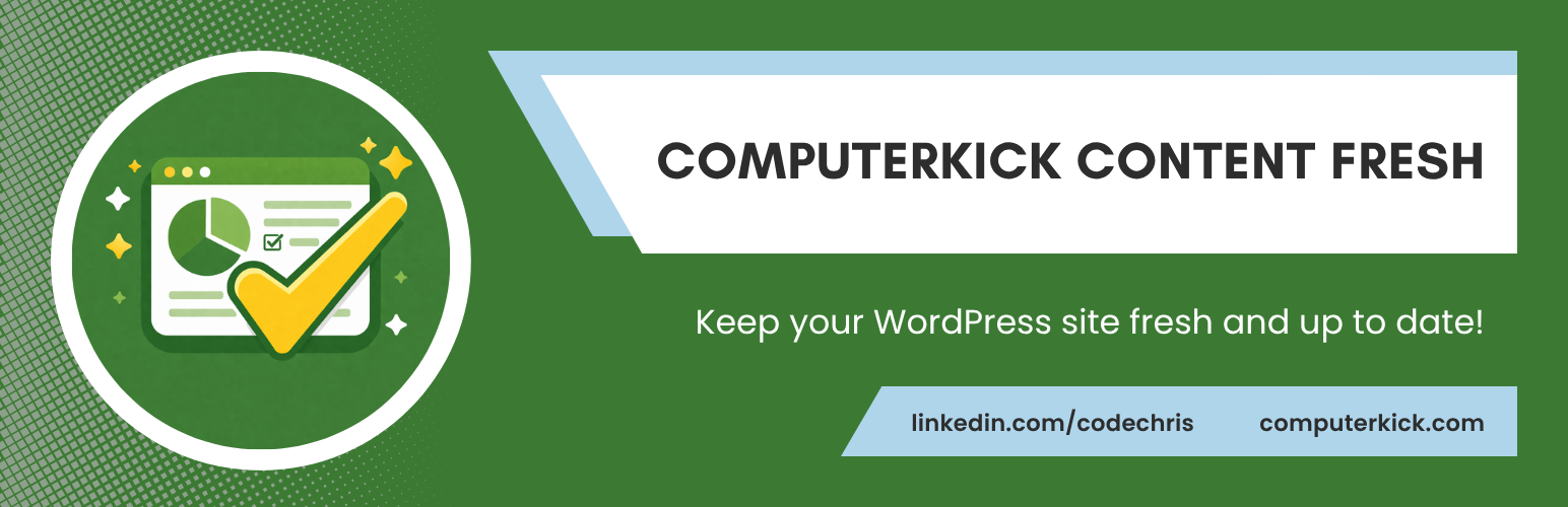 WordPress 外掛 Computerkick Content Fresh 的封面圖片