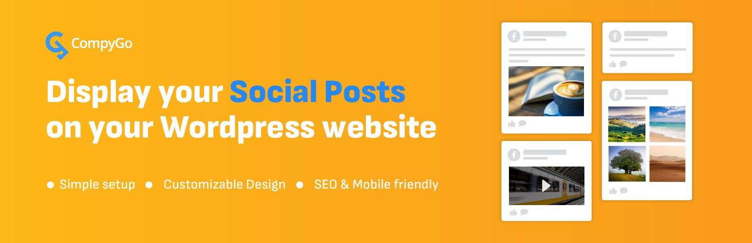 Social Feed for WordPress by CompyGo