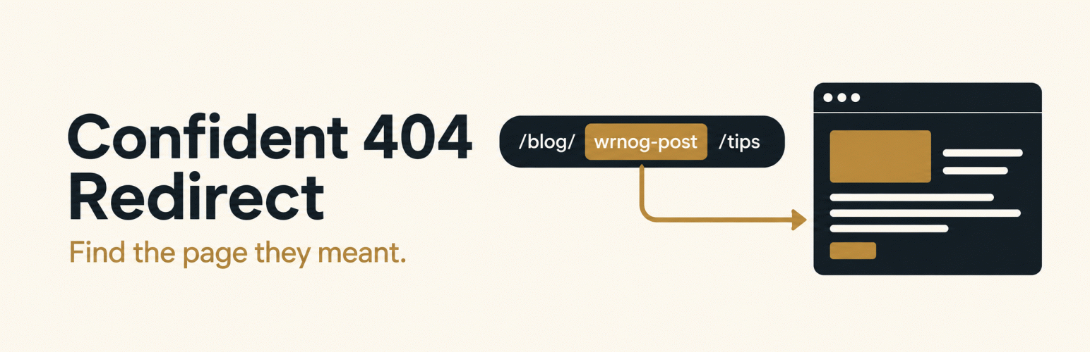 Confident 404 Redirect