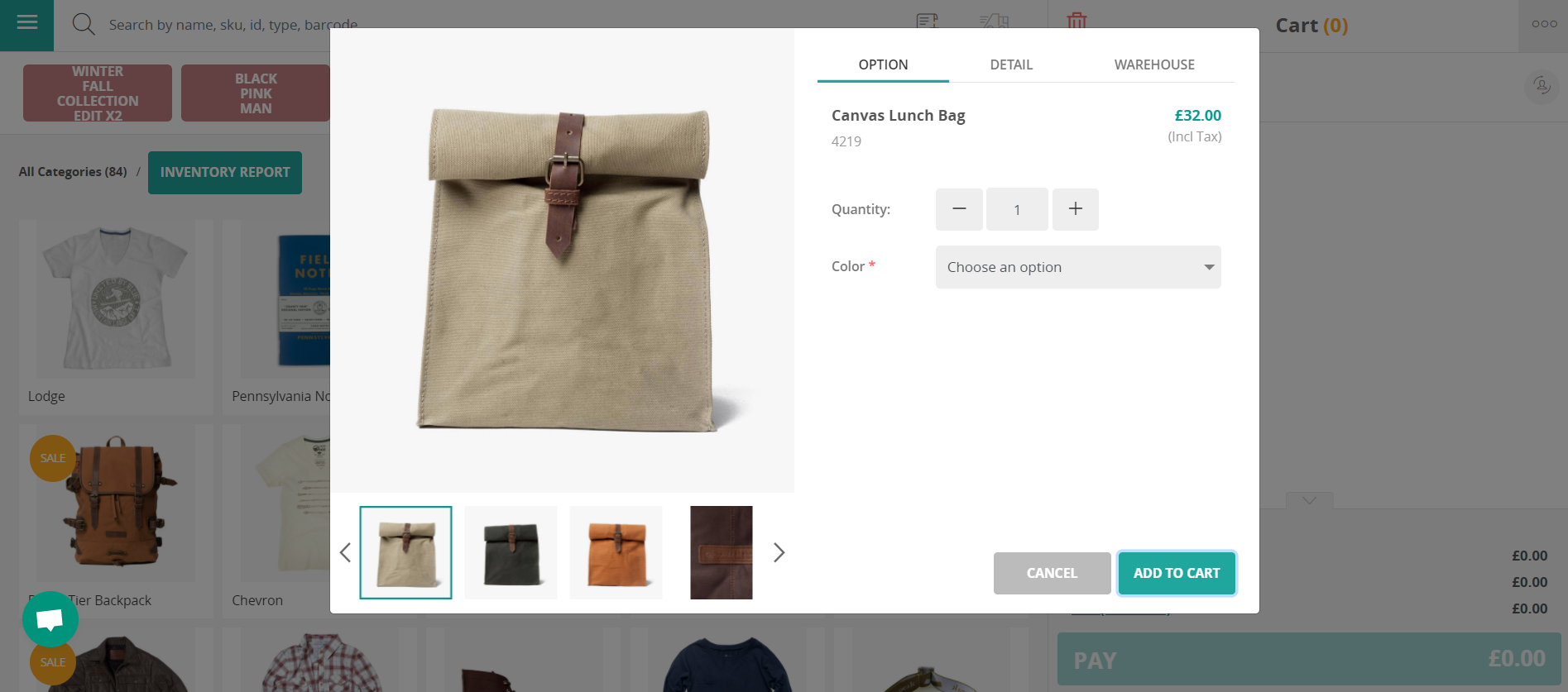 Product details in WooCommerce ConnectPOS integration