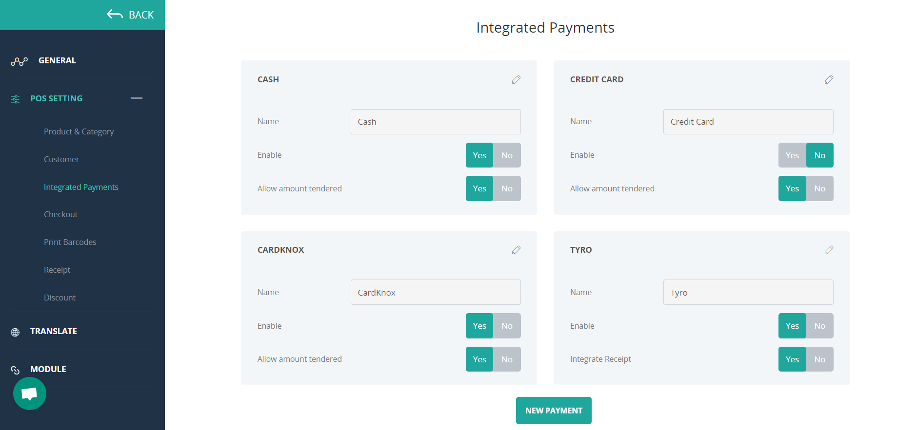 Multiple integrated payment methods for retailers when using ConnectPOS POS integration