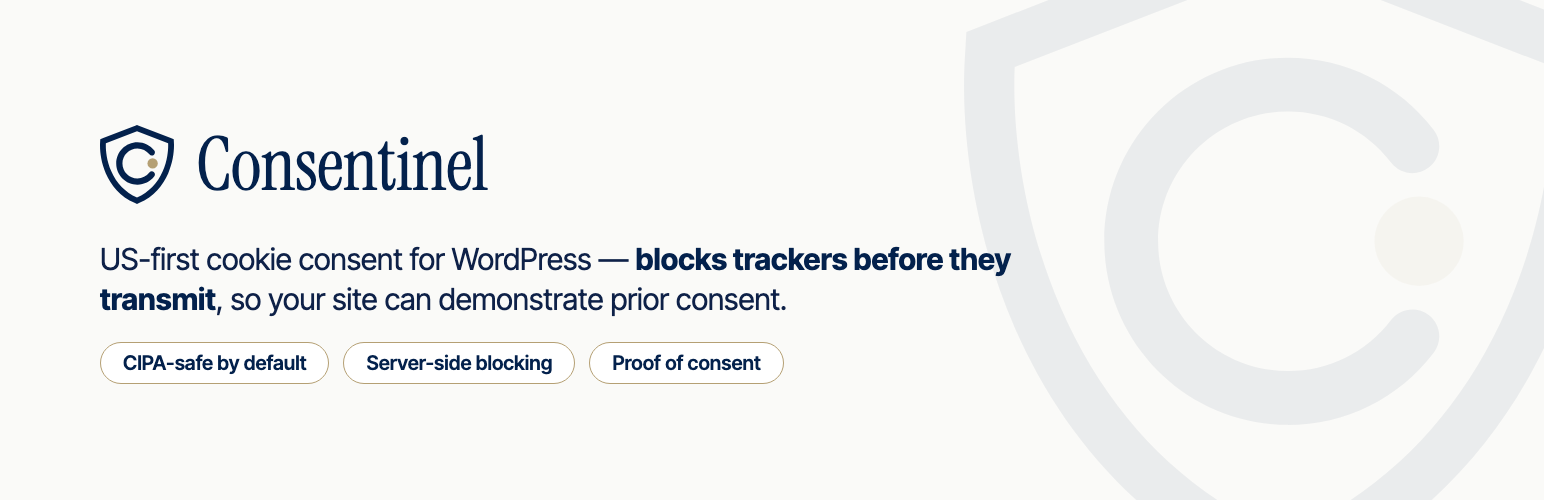 Consentinel Cookie Consent