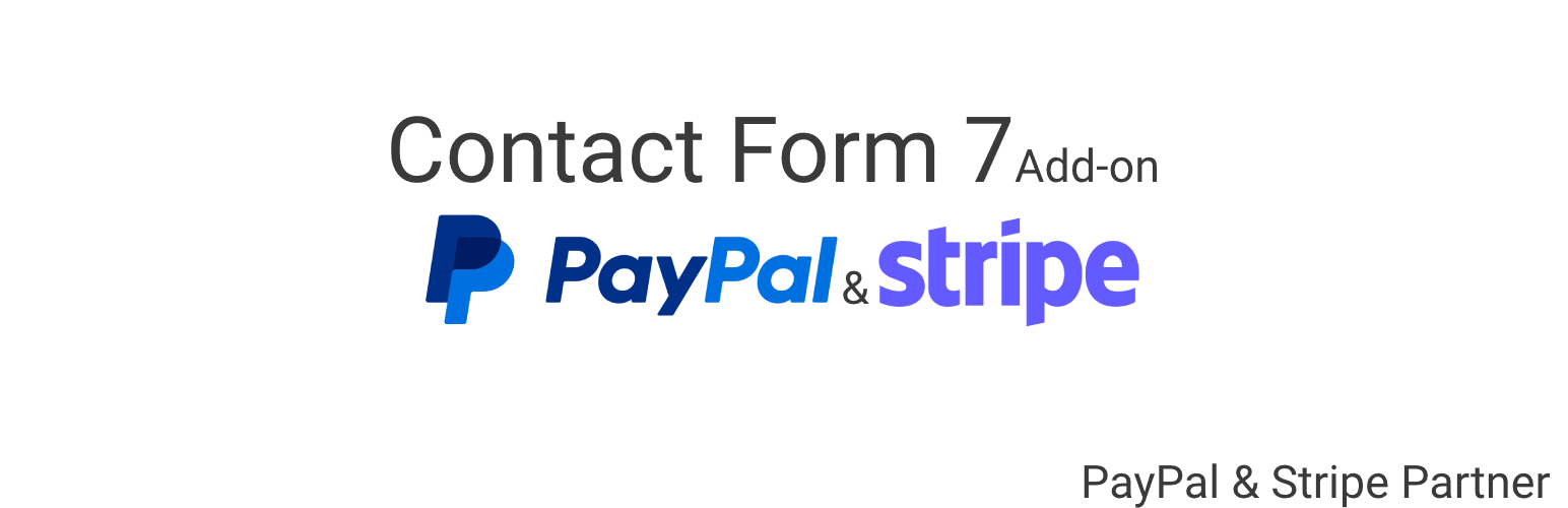 Contact Form 7 — PayPal & Stripe Add-on