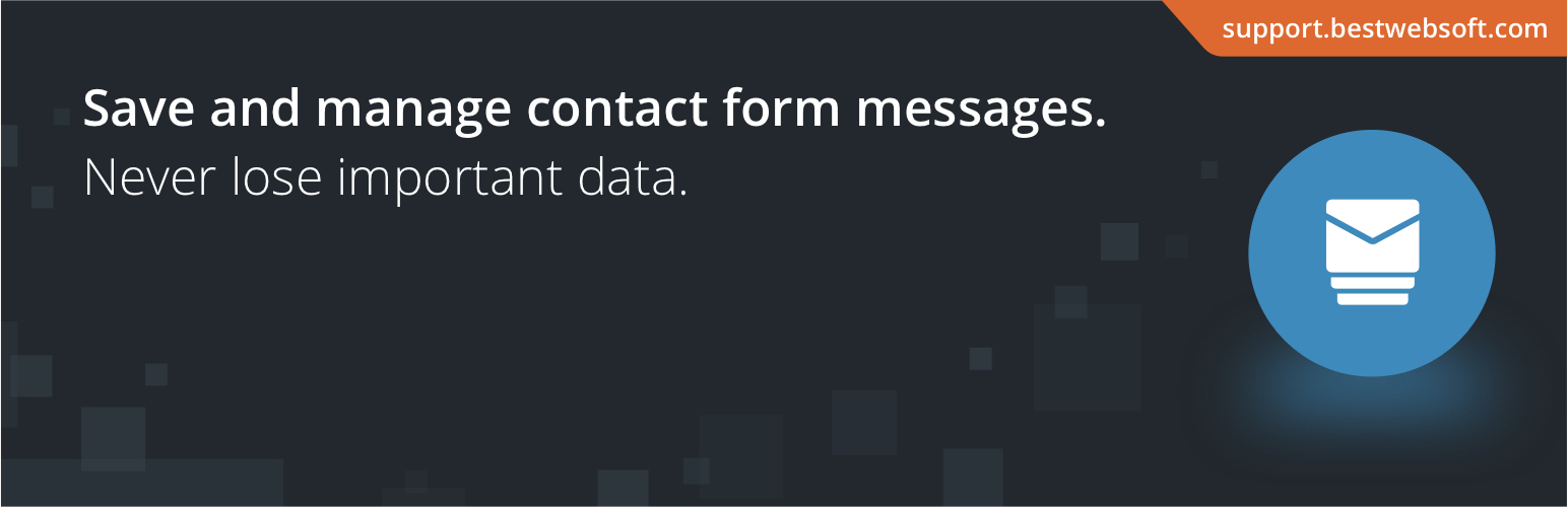 Product image for Contact Form to DB by BestWebSoft – Messages Database Plugin For WordPress.