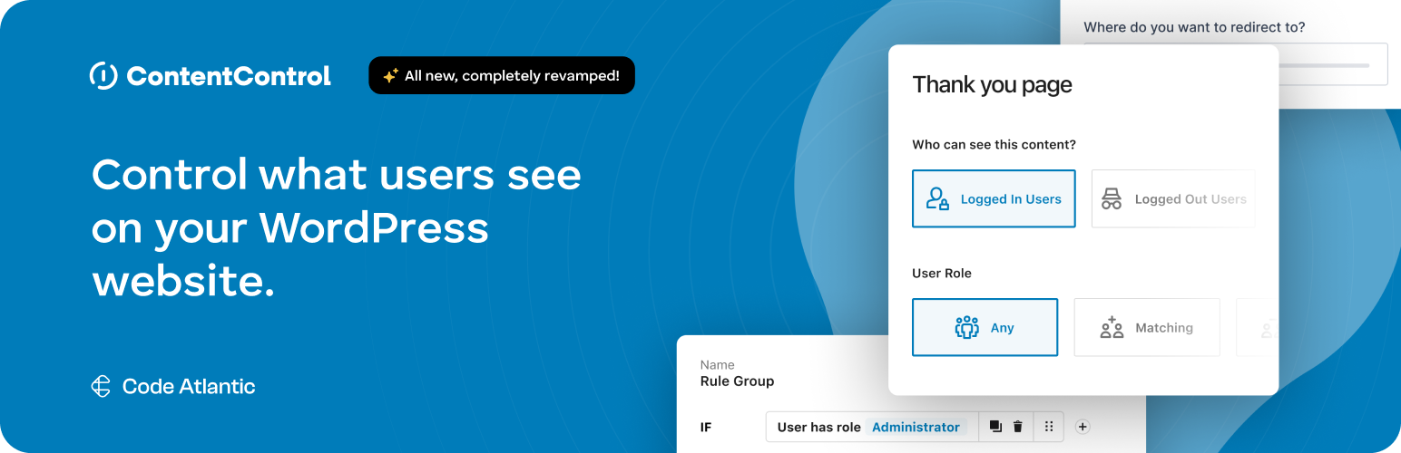 Content Control — The Ultimate Content Restriction Plugin! Restrict Content, Create Conditional Blocks & More