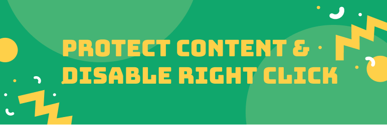 Content Copy Protection & Disable Right Click
